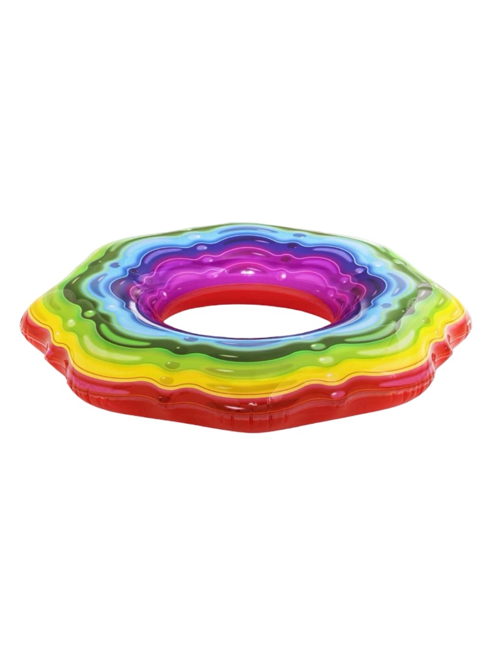 Bestway Rainbow Ribbon Inflatable Pool Float Tube Ring - Picture 3 of 6